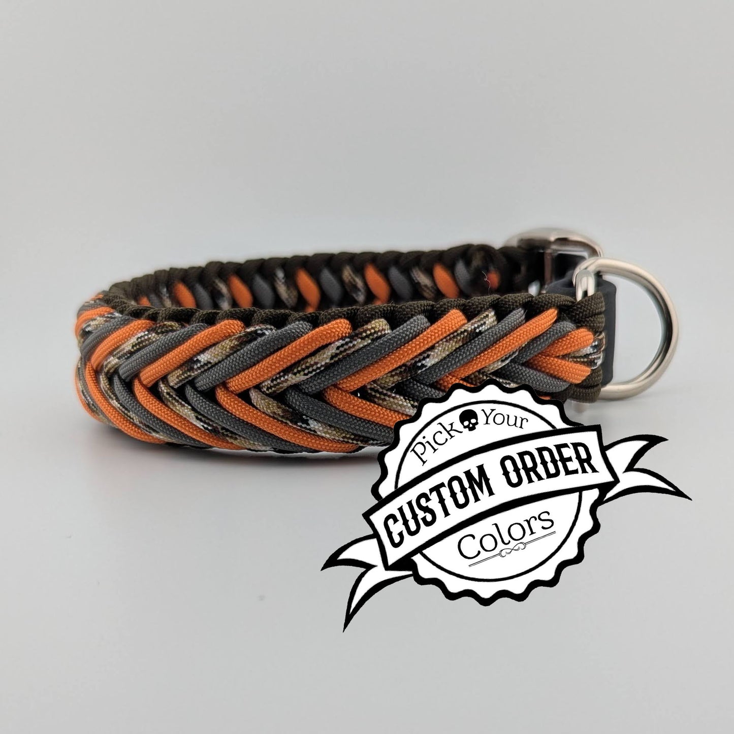 Adjustable Collar: 3 Color Pattern