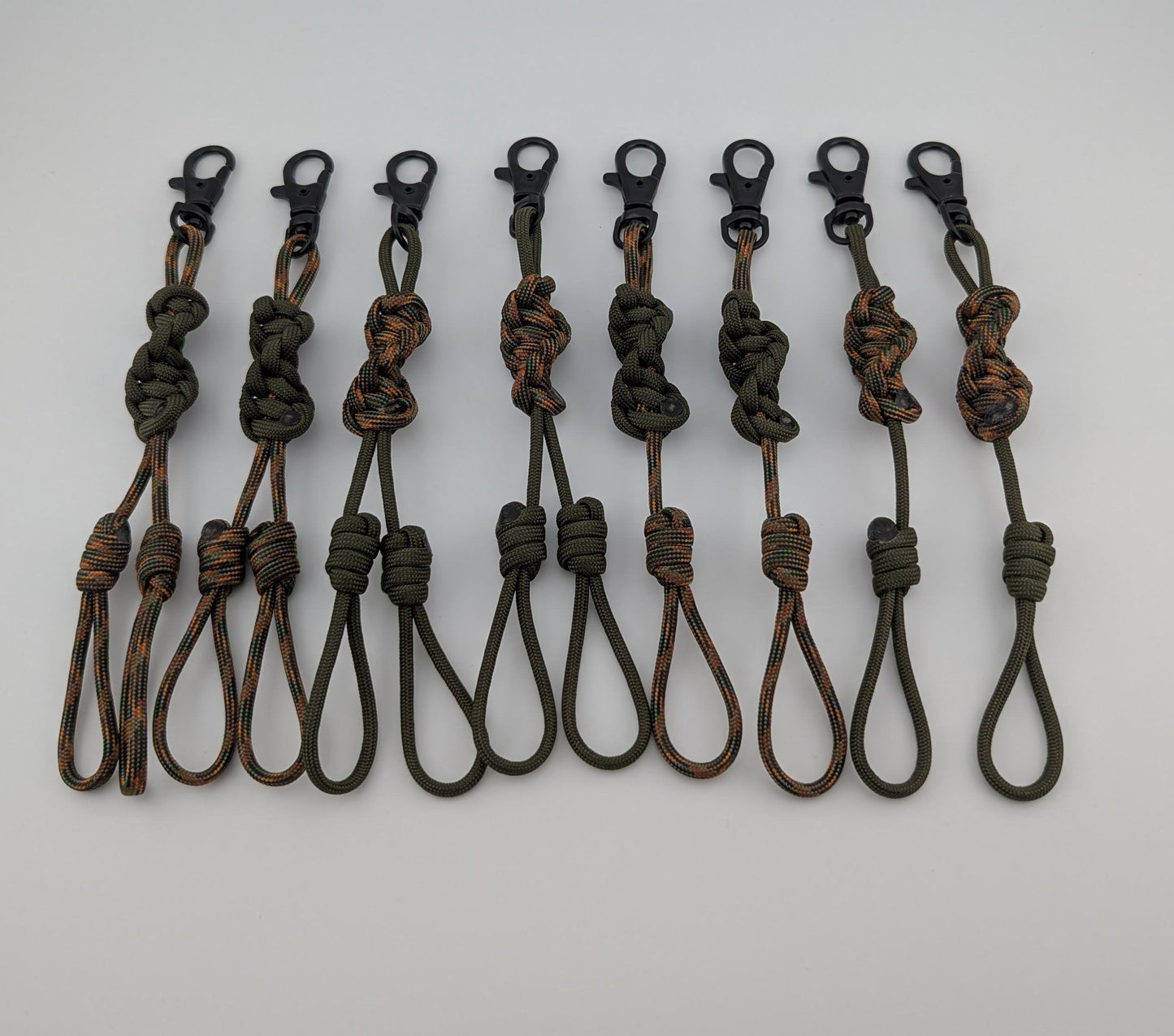 Call Lanyard Fishtail neck/Kumihimo braid bottom