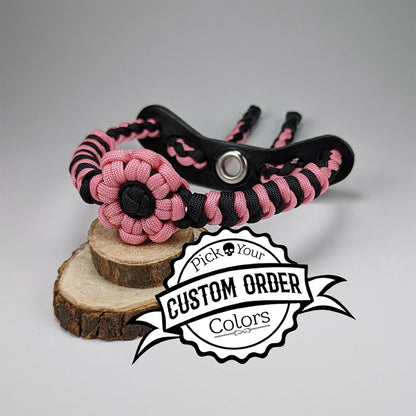 Custom Flower with Snake Knot Bow Sling