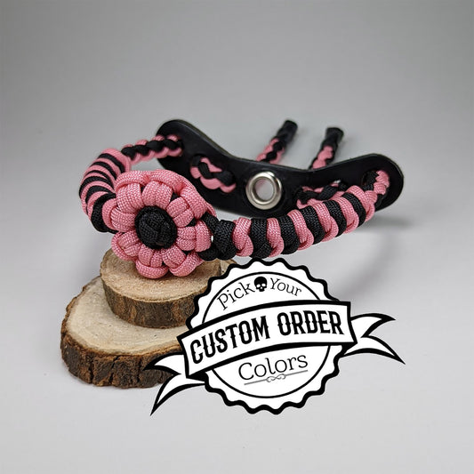 Custom Flower with Snake Knot Bow Sling