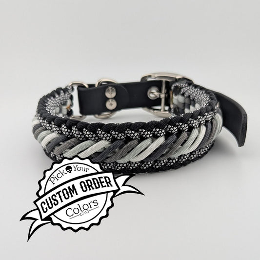 Adjustable Collar: Modified Slant Wrapped Endless Falls