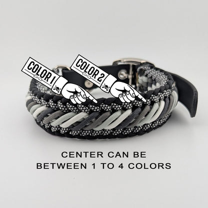 Adjustable Collar: Modified Slant Wrapped Endless Falls