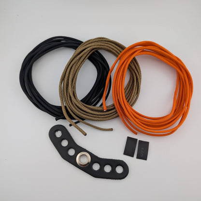 All items included in your DIY bow sling kit.