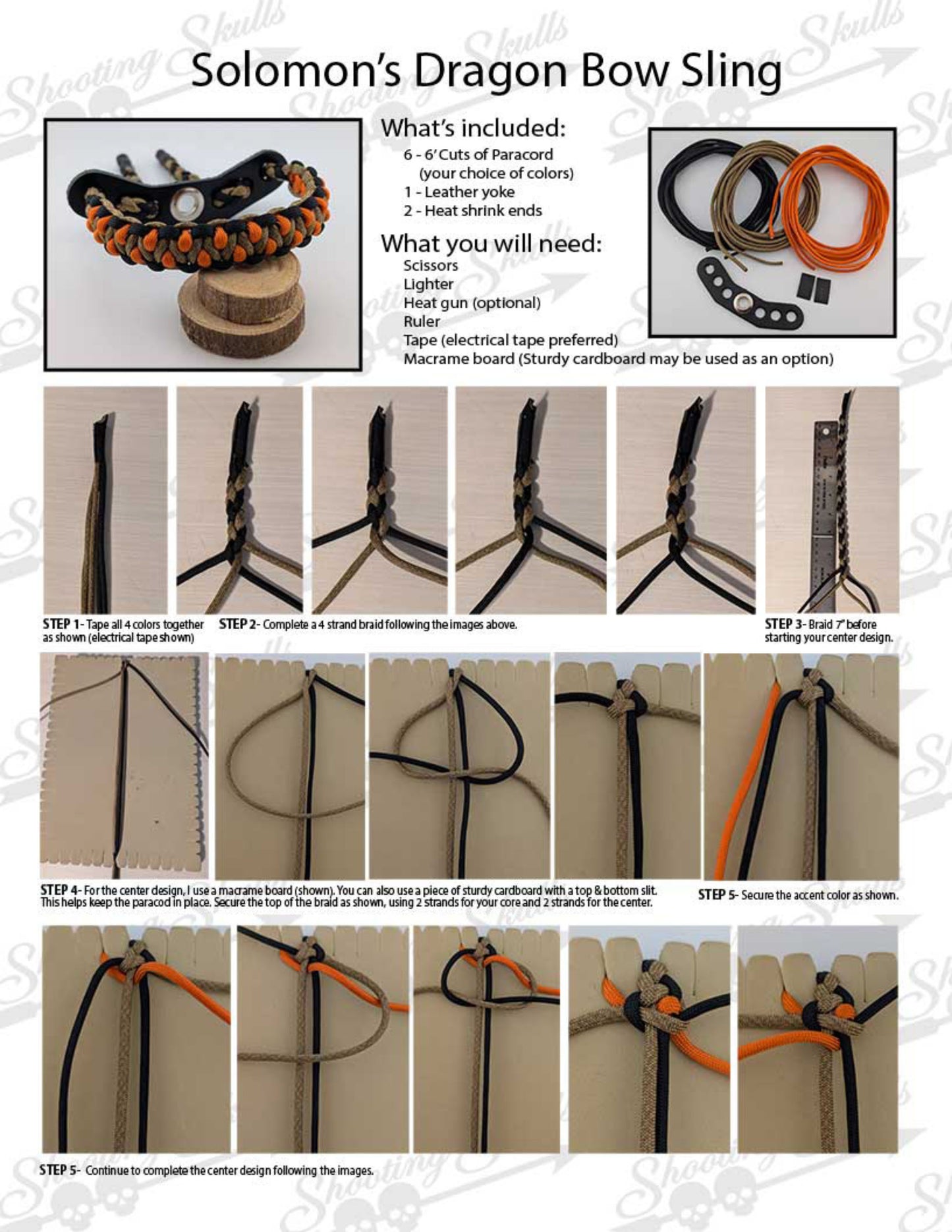 DIY Solomon's Dragon Bow Sling