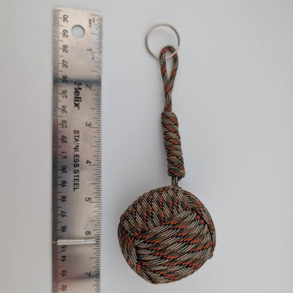 Monkeys fist filled with extra paracord